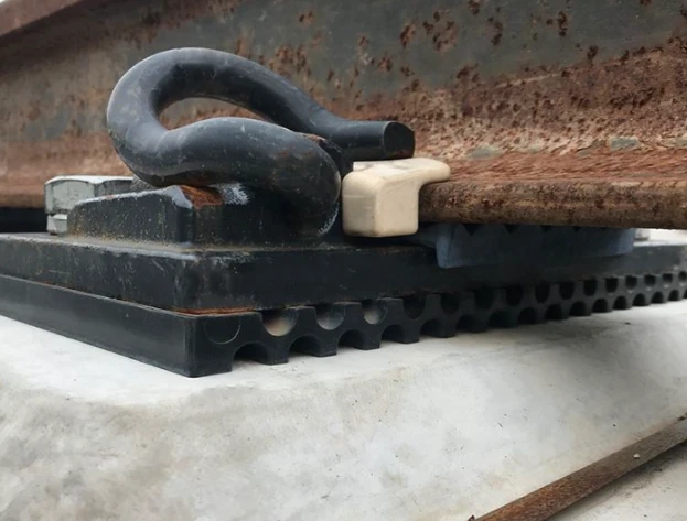 application of rail pad application of rail pad