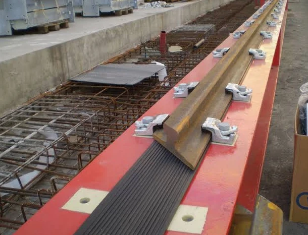 crane rail pad crane rail pad
