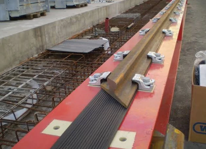 crane rail pad crane rail pad