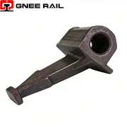 Cast-in And Weld-on Shoulder For Railway Fastening